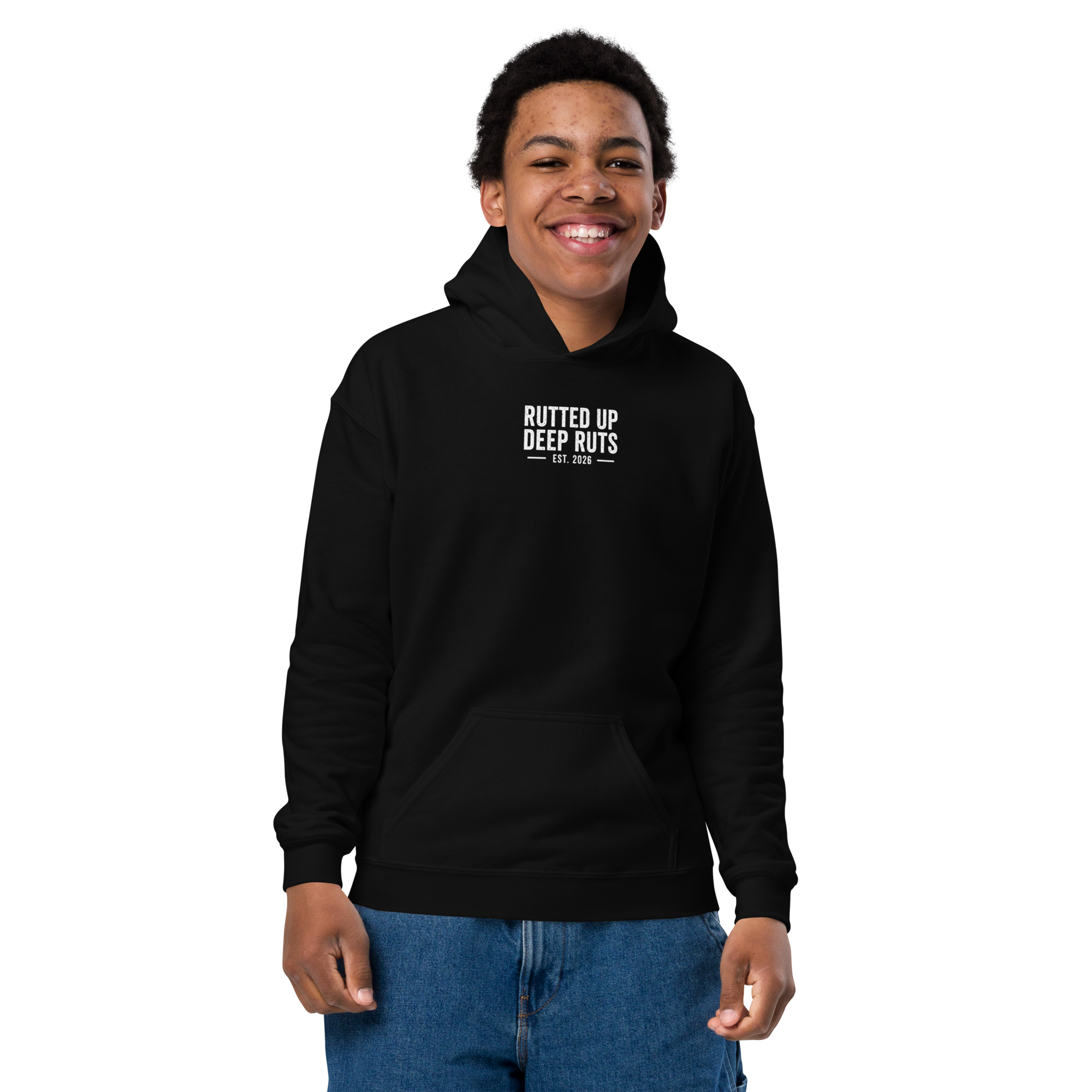 DEEP RUTS 001 Youth Hoodie