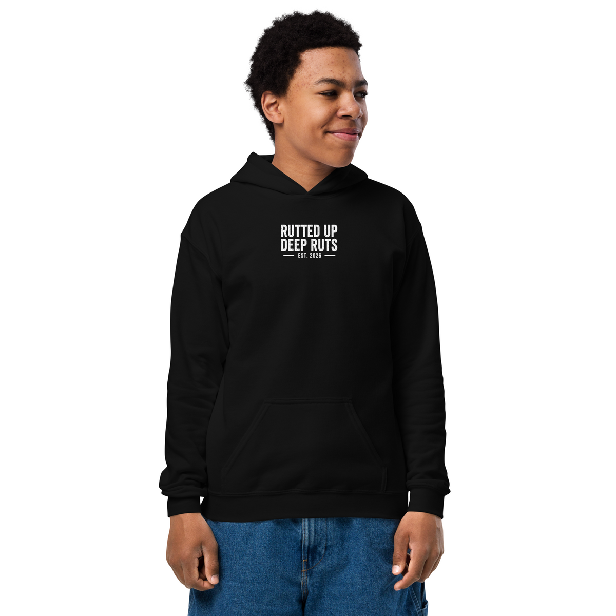 DEEP RUTS 001 Youth Hoodie